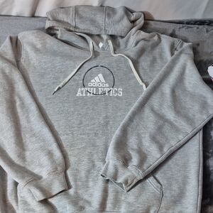 Adidas Gray Athletics Hoodie